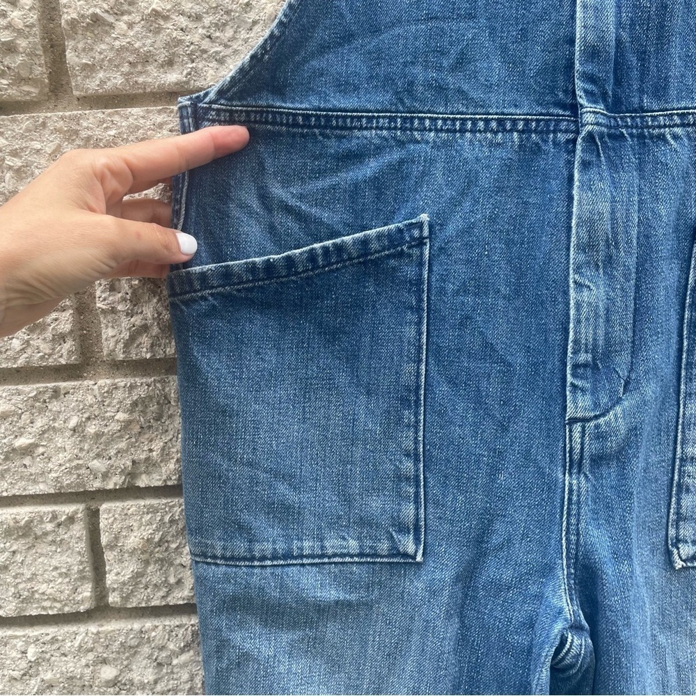 Madewell Women's Denim Dungaree Overalls Size Small - Picture 5 of 11